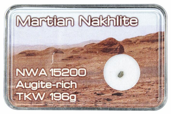 Martian Nakhlite Meteorite Fragment - NWA #292160